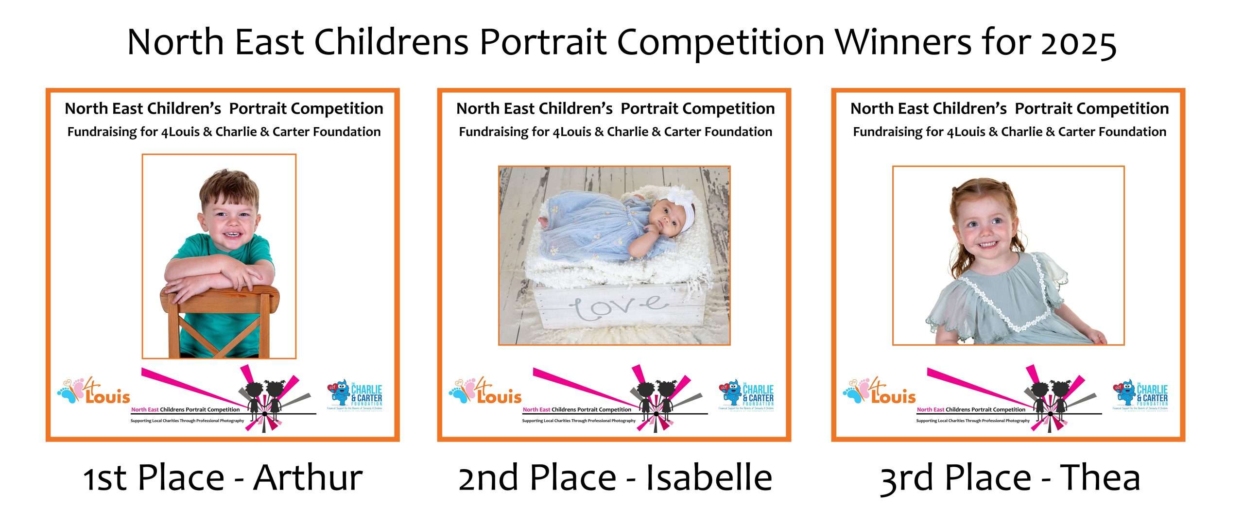 North East Childrens Portait Winners 2025 scaled